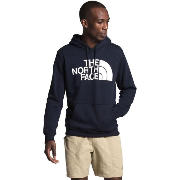 The North Face Mens Size Medium Navy Half Dome Hoodie Pullover Sweatshirt NEW - Picture 1 of 1